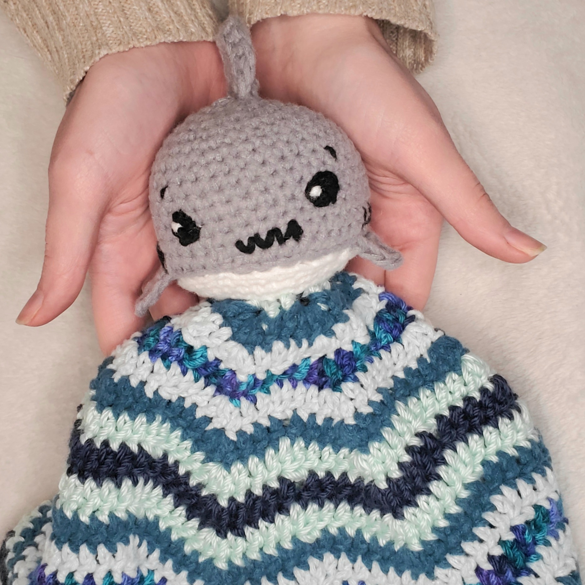 Baby Crochet Shark Amigurumi PDF Free Pattern - Lovelycraft